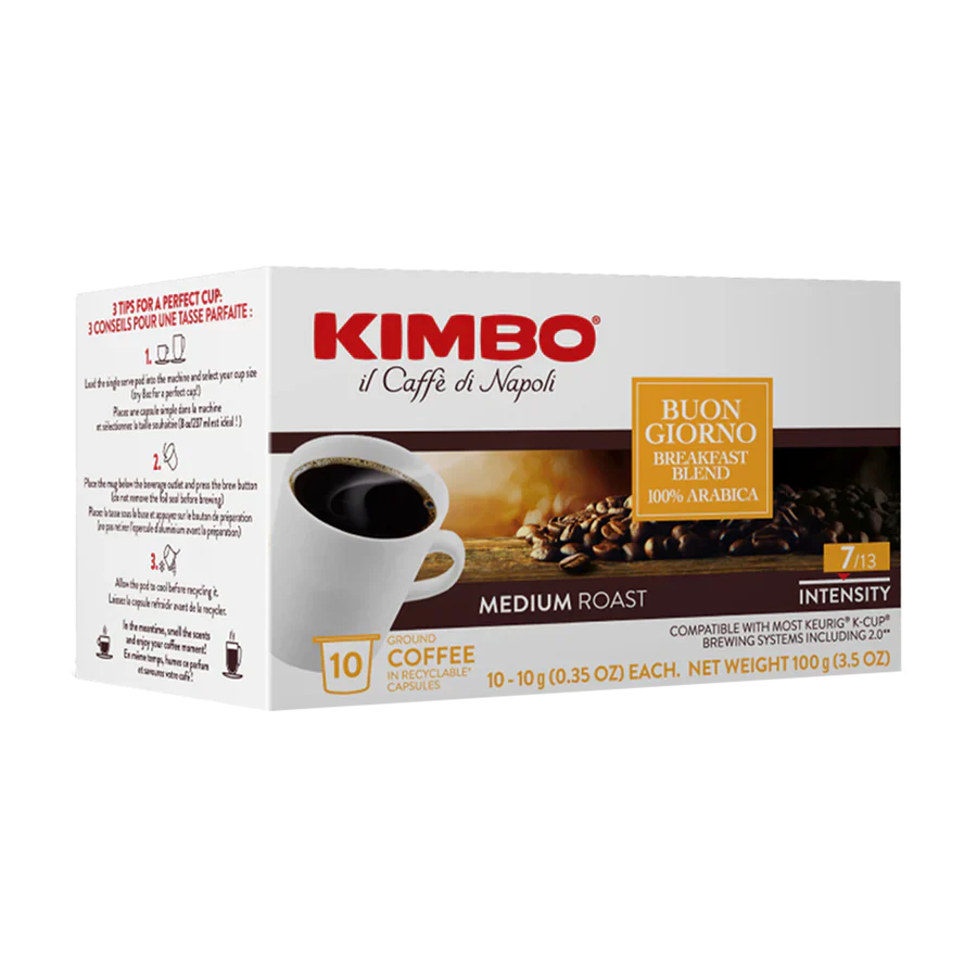 040128 - Buongiorno K-Cups - 10 Cups (6 Packs per Case)