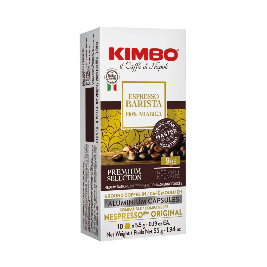 014163 - Espresso Barista 100% - Aluminum Capsules (10 Packs per Case)