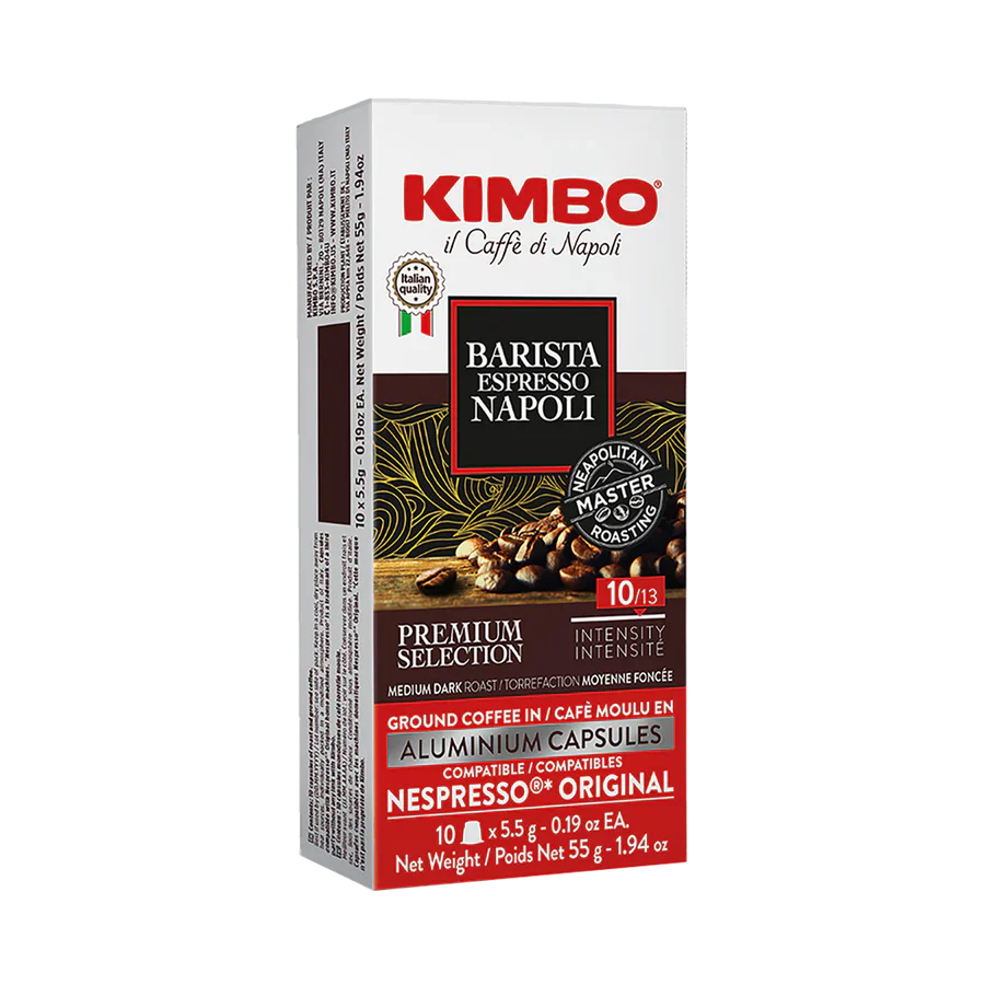 014165 - Espresso Napoli - Aluminum Capsules (10 Packs per Case)