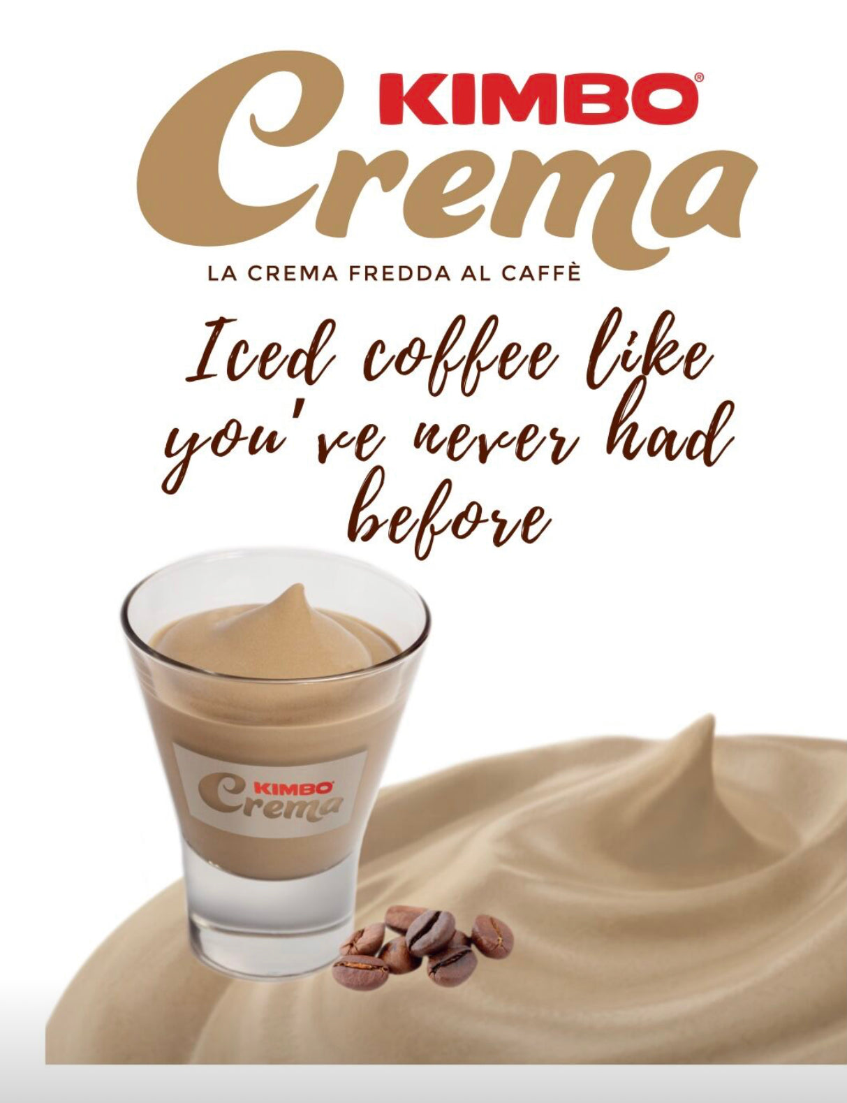 17087 - Kimbo Café Crema 1KG  (10 Packs per Case)