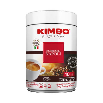 010051 - Kimbo Napoli Can Ground 8.8oz (6 Packs Per Case)