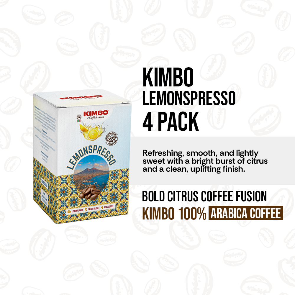 018997 - Kimbo LemonSpresso™ 8oz Can (24 Cans per Case)