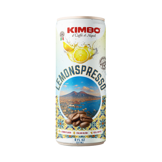 018997 - Kimbo LemonSpresso™ 8oz Can (24 Cans per Case)